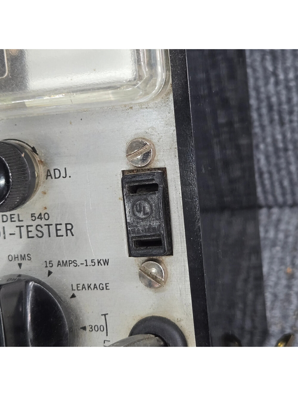 Eico Model 540 Readi-Tester Electronic Instrument Meter Tester Untested - Picture 4 of 5